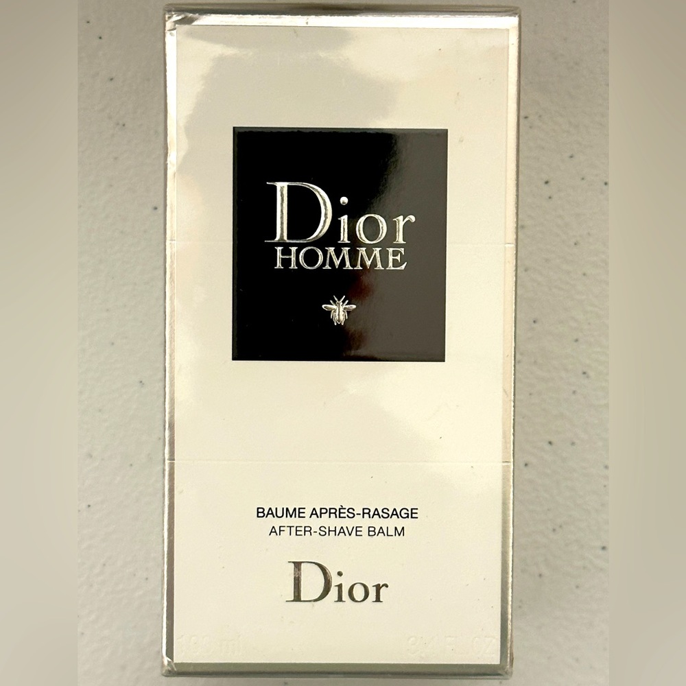 DIOR HOMME 3.4 OZ. AFTER SHAVE BALM (BRAND NEW IN SEALED BOX, NEVER USED)